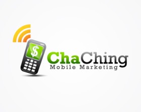 Logo Design Entry 245299 submitted by deathmask to the contest for ChaChing Mobile Marketing run by figjam19