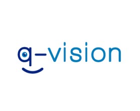Logo Design entry 247105 submitted by BrandNewEyes to the Logo Design for q-vision.de run by A.Tillmann@gmx.de