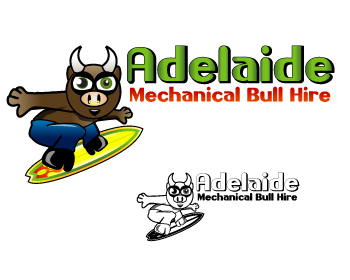 Logo Design entry 251331 submitted by theonedesigner.com to the Logo Design for Adelaide Mechanical Bull Hire run by sbconcepts