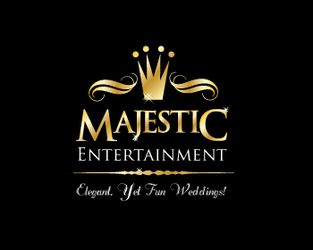 Logo Design entry 252766 submitted by eZoeGraffix to the Logo Design for Majestic Entertainment - Wedding DJ Company run by jakeryan24