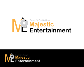 Logo Design entry 252818 submitted by Teguh82 to the Logo Design for Majestic Entertainment - Wedding DJ Company run by jakeryan24