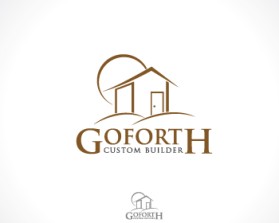 Logo Design entry 254460 submitted by designbuddha to the Logo Design for Goforth Custom Builders run by TommyG