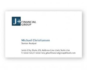 Business Card & Stationery Design entry 254954 submitted by mirhat to the Business Card & Stationery Design for JPLUS FINANCIAL GROUP run by Jplusfg