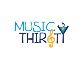 Logo Design entry 255653 submitted by bp_13 to the Logo Design for www.musicthirsty.com run by rwolf817