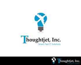 Logo Design entry 255989 submitted by bp_13 to the Logo Design for Thoughtjet, Inc. run by tim205