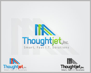 Logo Design entry 256026 submitted by abed_ghat to the Logo Design for Thoughtjet, Inc. run by tim205