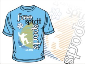 T-Shirt Design entry 259282 submitted by joekong to the T-Shirt Design for Free Spirit Sports & Leisure  run by freespirit