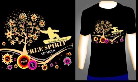 T-Shirt Design entry 259312 submitted by Ayos to the T-Shirt Design for Free Spirit Sports & Leisure  run by freespirit