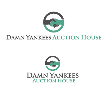 Logo Design entry 265652 submitted by shikaka to the Logo Design for Damn Yankees Auction House run by damnyankees