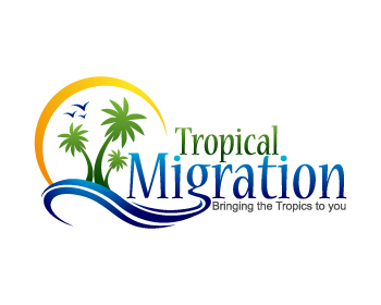 Logo Design entry 268769 submitted by deathmask to the Logo Design for Tropical Migration run by Tropical Migration