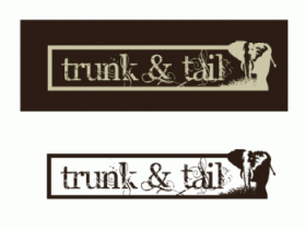 Logo Design entry 271016 submitted by AMIR to the Logo Design for Trunk & Tail run by andfitz