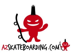 Logo Design entry 273648 submitted by RoscoeAnderson to the Logo Design for AZSKATEBOARDING.COM run by azskateboarding