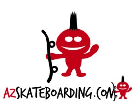 Logo Design entry 273650 submitted by RoscoeAnderson to the Logo Design for AZSKATEBOARDING.COM run by azskateboarding