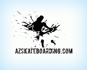 Logo Design Entry 273655 submitted by uzback to the contest for AZSKATEBOARDING.COM run by azskateboarding