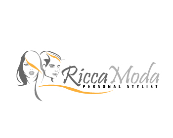Logo Design entry 277408 submitted by greycrow to the Logo Design for riccamoda run by blondejenny