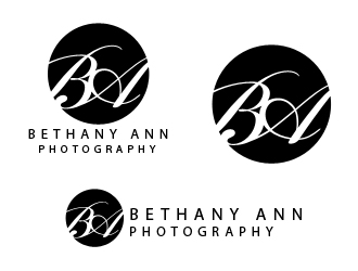 Logo Design entry 280391 submitted by rgerena to the Logo Design for Bethany Ann Photography run by Bethany Ann