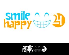 Logo Design entry 284079 submitted by weswos to the Logo Design for smilehappy24.ro run by calinchiorean