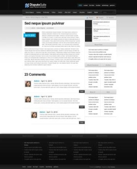 Web Design entry 286435 submitted by Dan to the Web Design for Easy wordpress theme run by mcitron