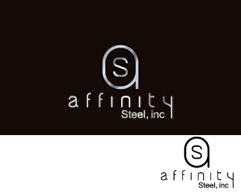 Logo Design entry 290208 submitted by dipin to the Logo Design for Affinity Steel, Inc. run by trishevanson