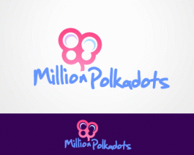 Logo Design entry 292739 submitted by strophonic to the Logo Design for Million Polkadots run by Blooming Bods