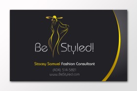 Business Card & Stationery Design entry 292983 submitted by anticonnex to the Business Card & Stationery Design for Be Styled! run by staceymsamuel