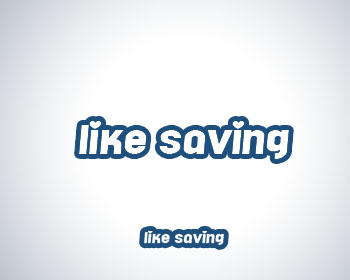 Logo Design entry 293087 submitted by serendipity to the Logo Design for LikeSaving run by jon85943