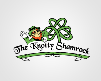Logo Design entry 296018 submitted by Morango to the Logo Design for The Knotty Shamrock run by knottyshamrock