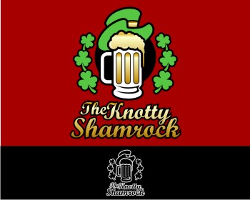 Logo Design entry 296049 submitted by strophonic to the Logo Design for The Knotty Shamrock run by knottyshamrock