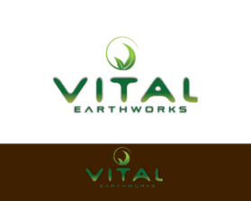 Logo Design entry 296540 submitted by ramil21 to the Logo Design for Vital Earthworks run by adam15