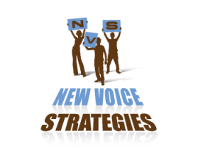 Logo Design Entry 296734 submitted by GP Graphix to the contest for New Voice Strategies run by Elizabeth