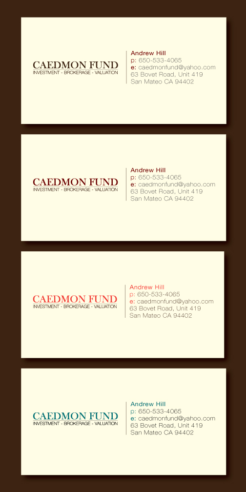 Business Card & Stationery Design entry 295049 submitted by HisEye4Dezign