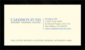 Business Card & Stationery Design entry 297180 submitted by brandasaur to the Business Card & Stationery Design for Caedmon Fund run by firstpage