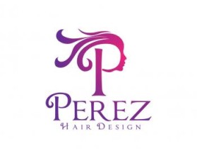 Logo Design entry 298384 submitted by momonzie to the Logo Design for Perez Hair Design run by perez hair design