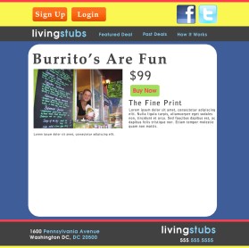 Web Design entry 299806 submitted by HSB91 to the Web Design for LivingTabs run by woodcabf