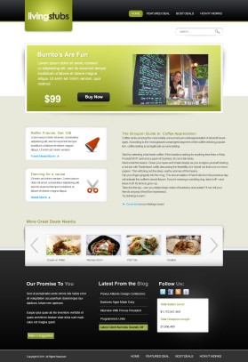 Web Design entry 298015 submitted by dragnoir