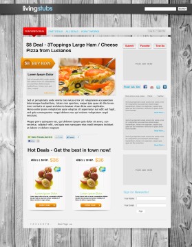 Web Design entry 300364 submitted by Kualkua