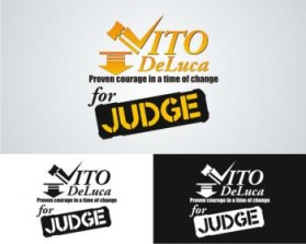 Logo Design Entry 299858 submitted by mangunsemi to the contest for Vito DeLuca for Judge logo run by vjdeluca