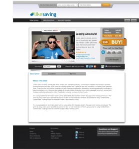 Web Design entry 299945 submitted by maadezine to the Web Design for LikeSaving run by jon85943