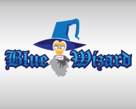 Logo Design entry 305826 submitted by mwshorts to the Logo Design for Blue Wizard run by adhominem