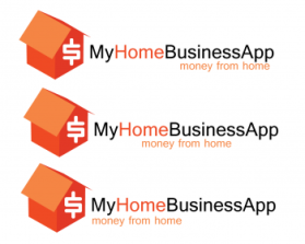 Logo Design entry 306127 submitted by mangunsemi to the Logo Design for MyHomeBusinessApp run by ebizmagic