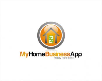 Logo Design entry 306296 submitted by FITRAH  to the Logo Design for MyHomeBusinessApp run by ebizmagic