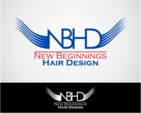 Logo Design entry 306863 submitted by kowaD to the Logo Design for New Beginnings Hair Design run by mikecurran1980