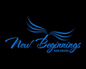 Logo Design entry 306891 submitted by Mespleaux to the Logo Design for New Beginnings Hair Design run by mikecurran1980