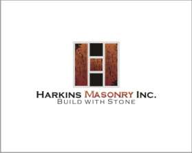 Logo Design entry 309443 submitted by weswos to the Logo Design for Harkins Masonry Inc. run by Michael S 65