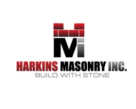 Logo Design entry 309446 submitted by weswos to the Logo Design for Harkins Masonry Inc. run by Michael S 65