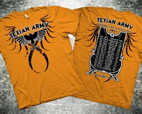 T-Shirt Design entry 311137 submitted by mwshorts to the T-Shirt Design for Texian Army - http://texianarmy.org run by cougarclaws