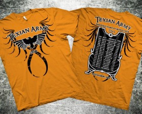 T-Shirt Design entry 311140 submitted by mwshorts to the T-Shirt Design for Texian Army - http://texianarmy.org run by cougarclaws