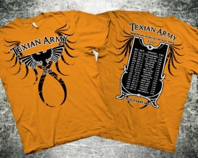T-Shirt Design entry 311142 submitted by mwshorts to the T-Shirt Design for Texian Army - http://texianarmy.org run by cougarclaws
