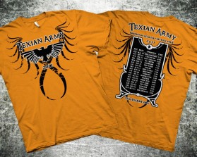 T-Shirt Design entry 311145 submitted by mwshorts to the T-Shirt Design for Texian Army - http://texianarmy.org run by cougarclaws