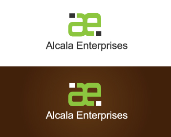 Logo Design entry 311891 submitted by greycrow to the Logo Design for Alcala Enterprises run by Alcala